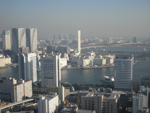 La baie de Tokyo