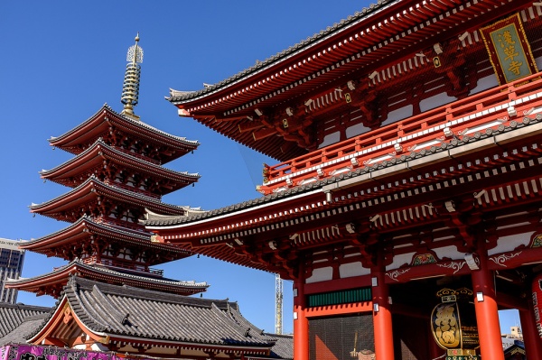 Temple Asakusa Kannon, Senso-ji